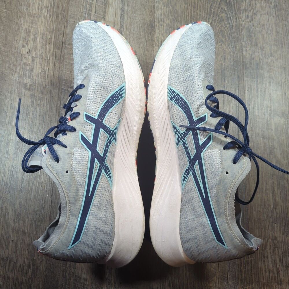 Asics Men's Magic Speed Gray Mesh Running Shoes 11.5 Celebration of Sport Pack - Picture 9 of 13